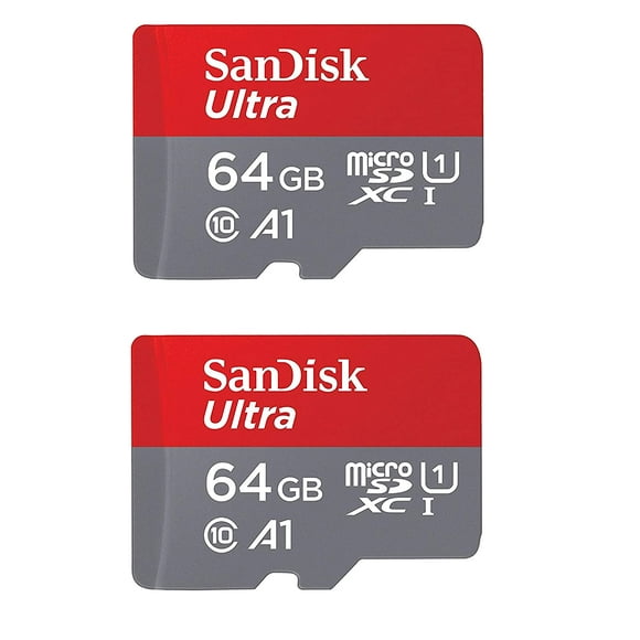 64GB Sandisk Micro SDXC Extreme 4K Microsd Memory Card works with Samsung Galaxy Note 8 J7 Max J3 Prime Android Phone TF 64G Class 10 with Everything But Stromboli Card Reader Note8 S8 Active 